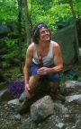 Joe with refreshments at the base of Cirrhosis