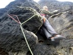 Second pitch squeeze chimney