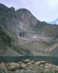 The Diamond, as seen from Chasm Lake